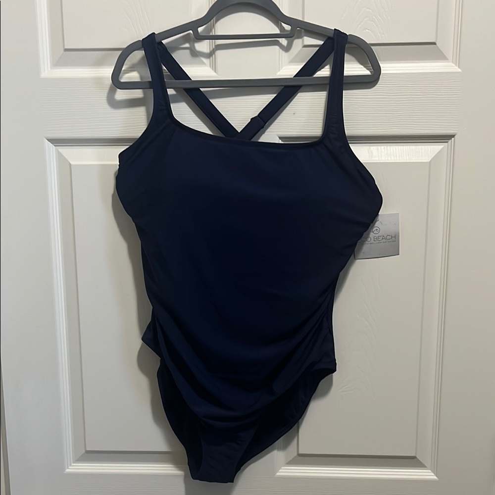 Women's Navy One Piece Swimsuit